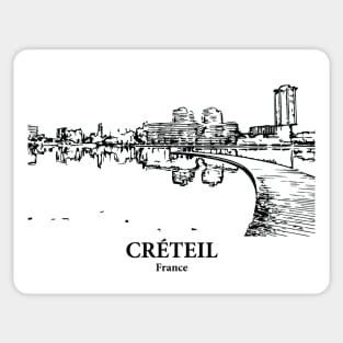 Créteil - France Sticker